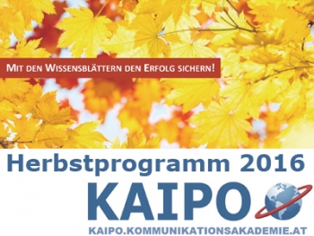 KAIPO Herbstprogramm